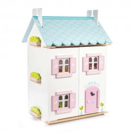 Drewniany domek dla lalek Blue Bird LE TOY VAN