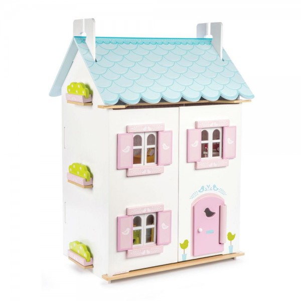 Drewniany domek dla lalek Blue Bird LE TOY VAN