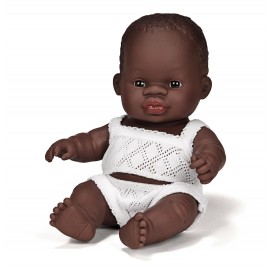 Pachnąca lalka Afrykanka, Miniland 21cm