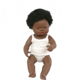 Pachnąca lalka Afrykanka, Miniland 40cm