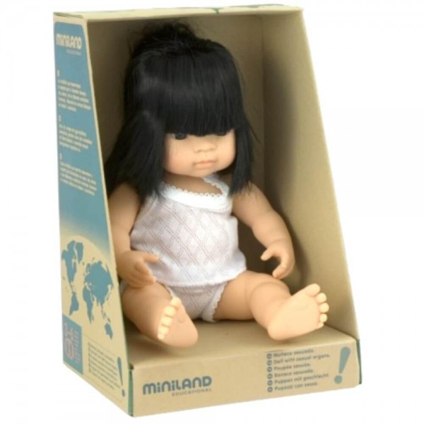 Pachnąca lalka  Azjatka, Miniland 40cm