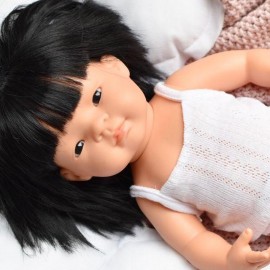 Pachnąca lalka  Azjatka, Miniland 40cm