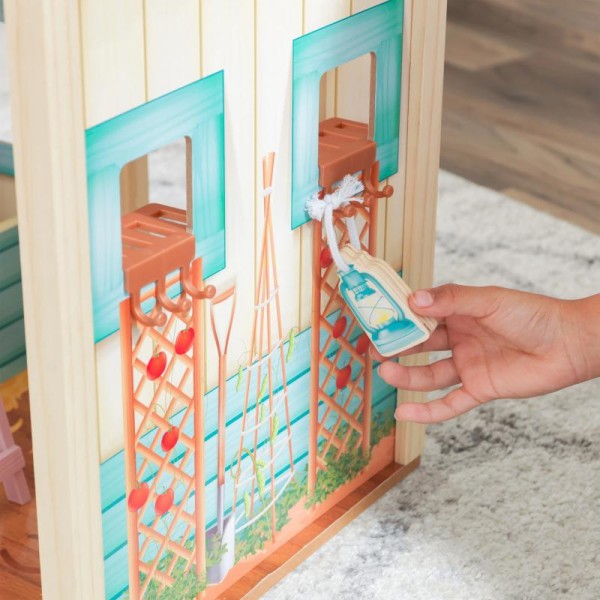 Drewniana Stajnia Domek Dla Lalki Sweet Meadow Kidkraft