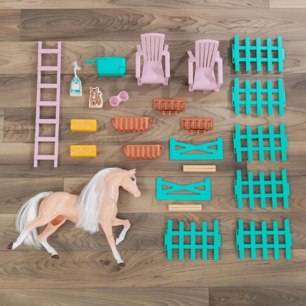 Drewniana Stajnia Domek Dla Lalki Sweet Meadow Kidkraft