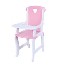 Drewniane krzesełko do karmienia lalek, Viga