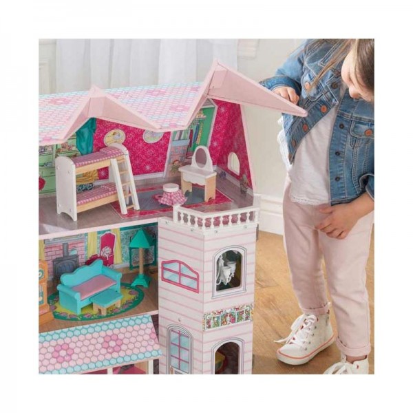 Drewniany domek dla lalek Abbey Manor, Kidkraft Drewniany domek dla lalek Abbey Manor, Kidkraft