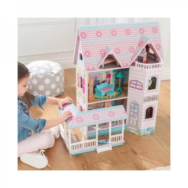 Drewniany domek dla lalek Abbey Manor, Kidkraft Drewniany domek dla lalek Abbey Manor, Kidkraft