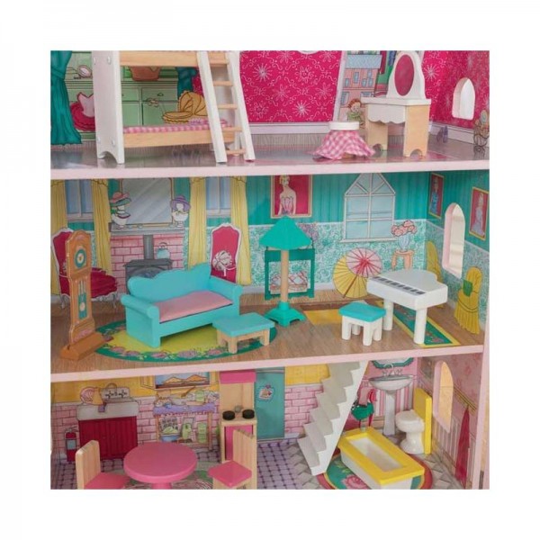 Drewniany domek dla lalek Abbey Manor, Kidkraft Drewniany domek dla lalek Abbey Manor, Kidkraft
