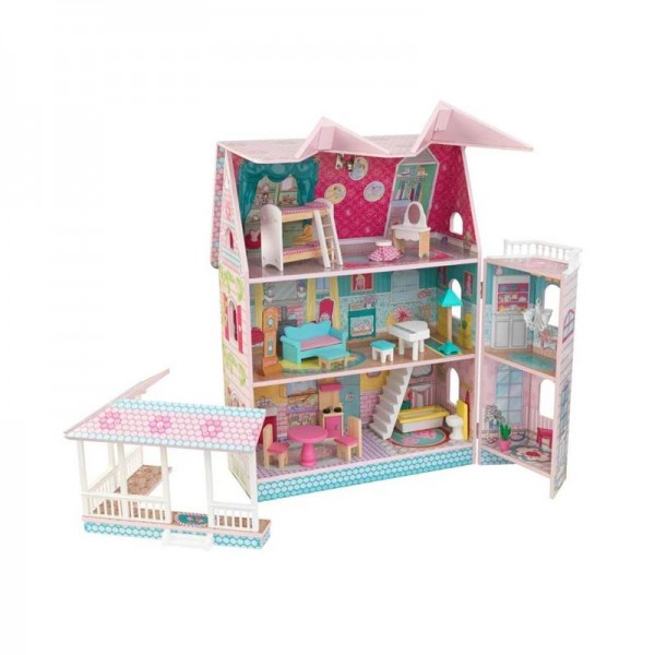 Drewniany domek dla lalek Abbey Manor, Kidkraft Drewniany domek dla lalek Abbey Manor, Kidkraft