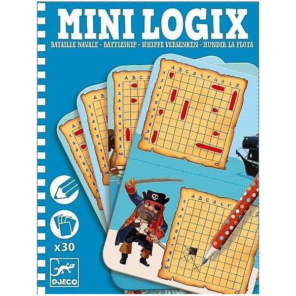 Statki -  mini gra , Djeco