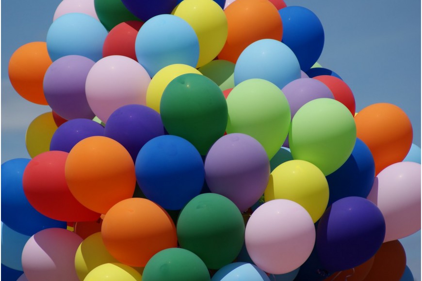 Jak zrobić girlandy z balonów?